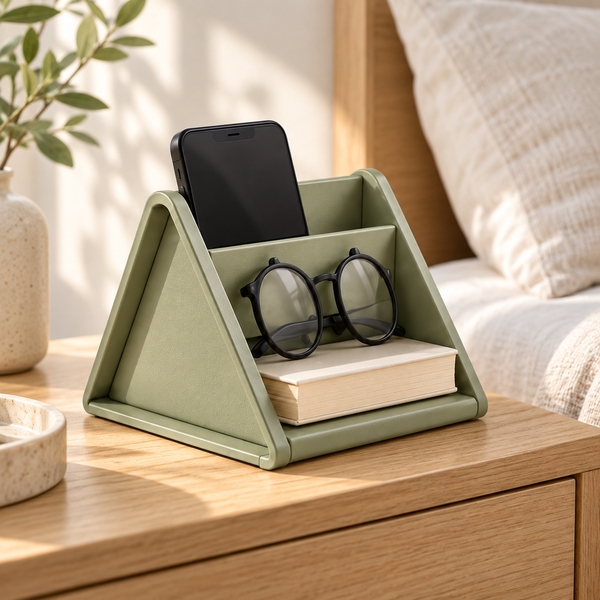 buodttda® FOLDNEST Folding Bedside Organizer