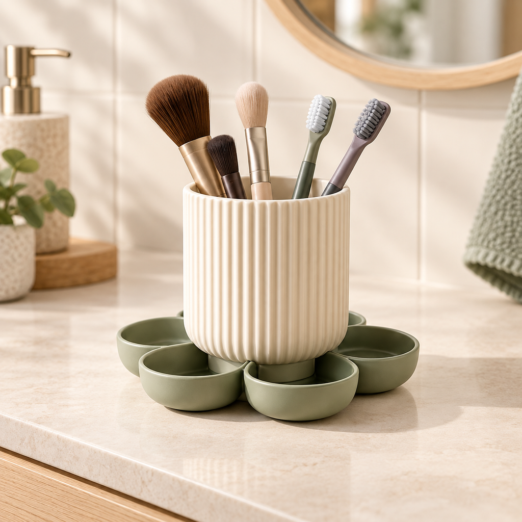 buodttda® DRIPBLOOM Petal Brush Organizer
