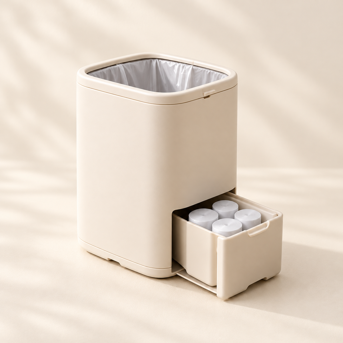 buodttda® LEAFLIFT Spare-Bag Storage Bin