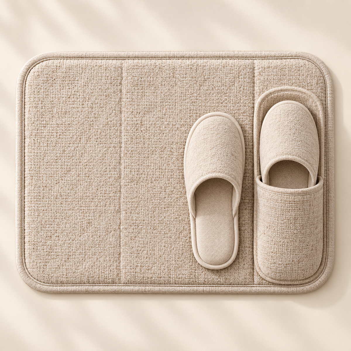 buodttda® SOFTSTEP Bedside Slipper Pocket Mat