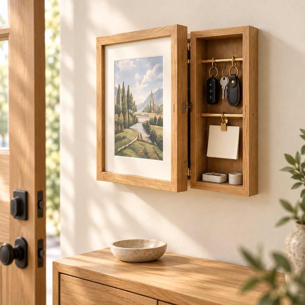 buodttda® HUSHFRAME Picture Storage Cabinet